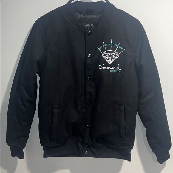 NWT Diamond Supply Co. Varsity Jacket, size XS